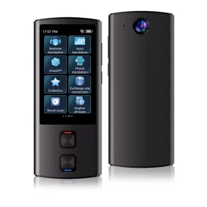 T17 AI Voice Translator Device, Touchscreen, Online Translation, 138 Languages, WiFi, Business Travel