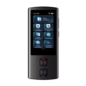 T17 AI Voice Translator Device Touchscreen Voice Recognition Offline Photography 138+ Languages