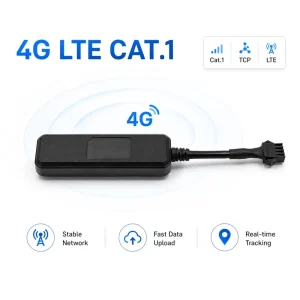 T2 Wired 4G GPS Tracking Device for Vehicle Anti-theft with ACC Detection and Geo-fence Alarm