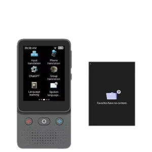 T21 Smart Translator Device for Offline International Meetings Text Voice Photo Translation Android