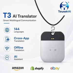 T3 Professional AI Translator Device Supports 144 Languages Cross App Translation Video Call Real Time Meeting Assistant