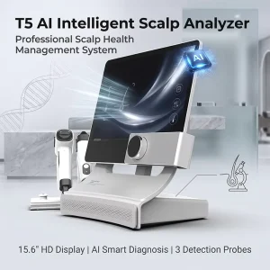 T5 AI Scalp Analyzer Hair Follicle Test Detection Skin Moisture Problem Scalp Test