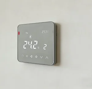 TC89 LCD Touch Screen Thermostat Smart HVAC Controller Energy Saving Precise Temp Control 1 Year Warranty for Central AC