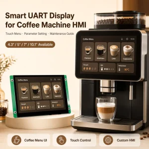 TDO 5 7 10.1 Inch Smart Display UART Touch Display HMI Module For Coffee Machine TFT