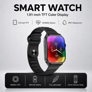 TFT Screen 280mAh Battery IP67 Waterproof Heart Rate Monitor Sport Running Fitness Outdoor Smart Watch
