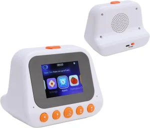 TIMI AI Smart Alarm Clock for Kids with Pomodoro Timer Voice Control ChatGPT Companion 4.5 Inch Touchscreen Educational Gift