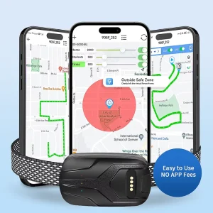 TIZE Waterproof Smart Home GPS Tracker Locator Device Pet Dog Gps Collar Tracker