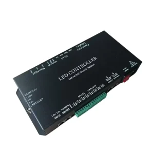 TK8 DMX512 Master Controller 8 Channel 8192 Pixels Programmable Digital Pixel Led Strip Music Activated Led Controller Stage