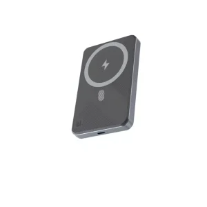 TKT 10000mAh Ultra-Thin Portable Wireless Fast-Charging Power Bank for Apple Devices and TWS Earbuds, Aluminum Alloy