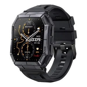 TKYUAN Outdoor Smart Watch with GPS Altitude Compass HD Screen Strong Battery Life 3ATM Waterproof Smart Watch for Men