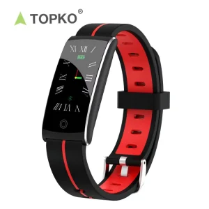 TOPKO Brand New Blood Pressure Monitor Fitness tracker Sport Smart Watch Bracelet