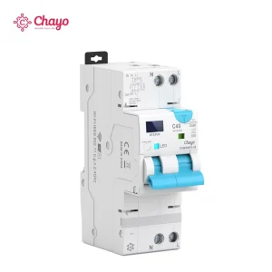 TOSMR1 Type AC Wi Fi Smart RCBO 30 100mA Tuya Remote Control Energy Metering Circuit Breaker Smart Home Devices Smart Life Chayo