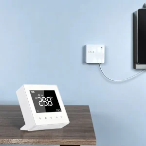 TP618RF Modern WiFi Smart Thermostat 230V for Home Gas & Electric Heating Systems Hotels PC Material Eco-Friendly