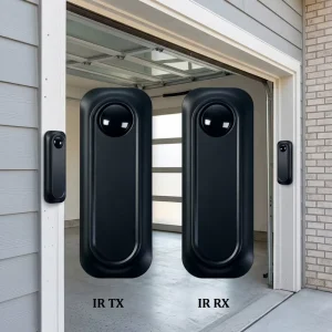 TPD 88 Wireless Automatic Gate Mini Infrared Safety Photocell Beam Sensor ABS 20 40m Detection Range 2.4G Network for IP55 Use