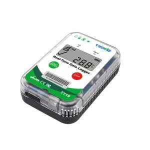 TT19 Real Time 4G GPS Data Logger Temperature and Humidity Sensor Wifi Smart Data Logger