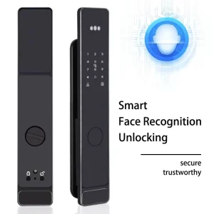 TTLOCK Facial Recognition Smart Door Lock with Cloud Storage Fingerprint Password Card Key & App Control for Wood Door