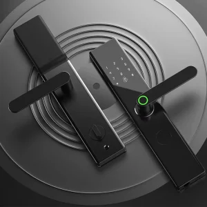 TTlock App Electronic Home Smartlock Digital Fingerprint Door Lock Card Key Remote Unlock Password Smart Lock