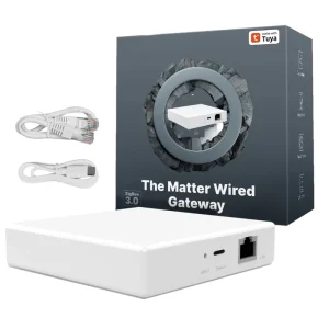 TUYA App Control Smart Home System Golden Security Tuya Matter Wired Wi Fi Gateway Hub Smart Home Products Devices IOT Gateway