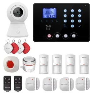 TUya 4G GSM+WIFI Smart Home Intruder Security Alarm System