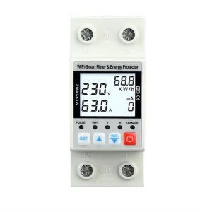 TY ARW 63 Tuya Smart WiFi Smart Circuit Earth Leakage Protector Relay Device Switch Breaker 63A Single Phase for Energy Power