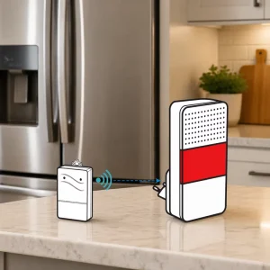 TY100 Tuya WiFi Freezer Temperature Monitor