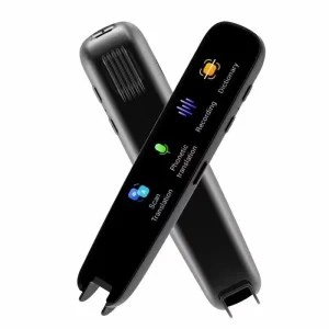 Talking Reading Pen Digital OCR Scanner Pen 112-Language Translator Device With Voice Translator