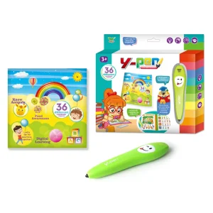 Talking Toy English Logic Judgment Sound Reading Y-pen Kids Smart Digital Pen Learning Machine Plastic Battery Operated for 5-7