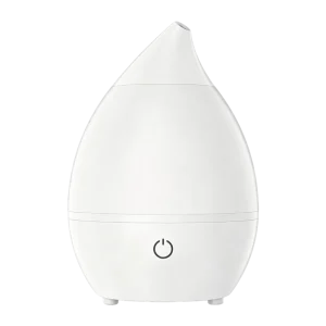 Teardrop Shape Table Quiet Cool Mist H2O Ultrasonic Air Humidifier With Colorful Changing Led Night Lamp for Baby Room