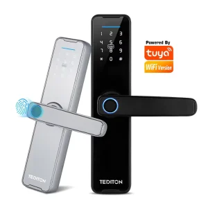 Tediton Price Intelligent Lock WIFI APP Fingerprint Fechadura Electronica Digital Keyless Tuya Smart Locks