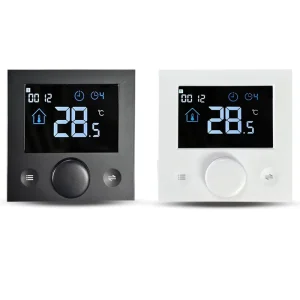 Telin AC608 Alexa Programmable Knob Control Tuya Smart Digital Thermostat Heating System for House Smart Thermostat