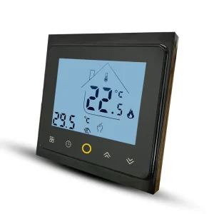 Telin Smart WiFi Thermostat for Air Conditioning Floor Heating 0.5 Accuracy 2 Year Warranty Controlled Via Phone Graphic