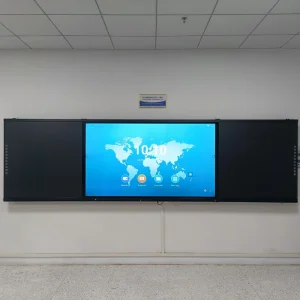 Telon 146inch LED Re recordable Blackboard OPS Interactive Touchscreen Tablet Computer School Use 4K 120Hz Smart Board