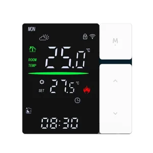 Temperature Controlled Switches Wall Mounted WiFi Smart Thermostat Voice Control Programmable Temperature Controlled Switches