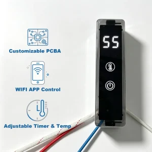 Temperature Controller Smart Thermostat Temperature Controller for Towel Rail Customized Smart Home Temperature Controller