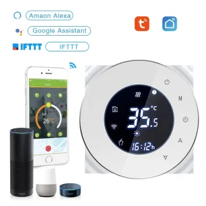 Temperature Controller Wifi Smart Thermostat/HVAC System LCD Screen Wifi Smart FCU Room Thermostat