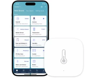 Temperature & Humidity Sensor, Wireless Thermometer Hygrometer for Home Automation, Remote Monitoring