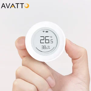 Temperature Sensor Smart Air Pressure Humidity Environment Sensor Zigbee Smart Humidity and Temperature Sensor