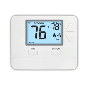 Thermostat WIFI Non-Programmable Digital Heating Smart 1 Heat 1 Cool Thermostat for Air Conditioner Programmable