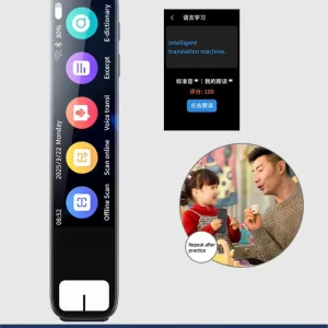TikTok All-in-One AI Smart Pen Scanner 3.93-inch Screen 8GB Memory OCR Scan Instant Translation Voice Assistant Dictionary CE