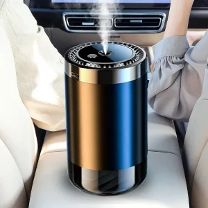 TikTok Must Have Aesthetic Metal Car Air Freshener USB Waterless Smart Motion Activated Diffuser JK 506 Boyue