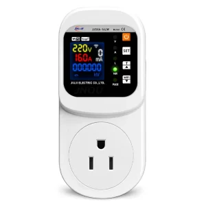 Timer Schedule App Remote Alarm Record US Plug 16A Leakage Over Under Voltage Prepaid kWh WiFi Smart Breaker CE
