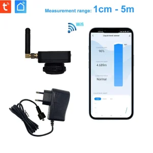 ToF2628 Tuya WiFi Laser 5m Water Tank Level Sensor Smart Life App Real Time Monitoring Long Range High Accuracy for Smart Home