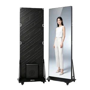 Top Bottom Foldable LED Advertising Display Screen Easy Setup for Exhibition Booth Trade Show