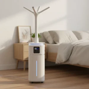 Top Filling 20L UV Light Cool And Warm Mist 12H Timer Setting Large Capacity Air Purifier And Aromatherapy Ultrasonic Humidifier