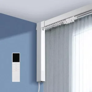 Top Quality Double Rod Extendable Electric Roller Blind Motor S Fold Wave Smart Home Products Devices Curtain Rail Track