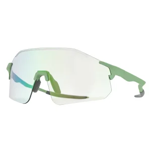 Top Sell TR90 Frame UV Protection Anti-Scratch Frameless Cycling Glasses Custom Logo Outdoor PC Photochromic Man Sports