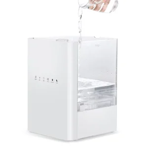 Top Seller Cool and Warm Mist Smart Wifi App Control Ultrasonic Humidifier 6L Best Quality Uv Light for Home Use