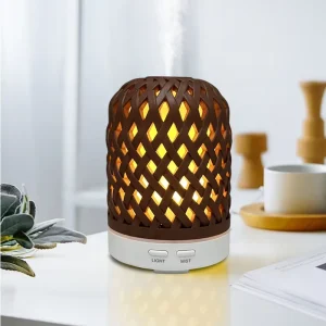 Top Selling Ultrasonic LED Light Car Aroma Diffuser New Resin Material Essential Oil Perfume Air Aromatherapy Household