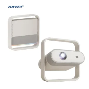 Topleo Smart Projector Android 14 450 ANSI Allwinner H727 Auto Focus Obstacle Avoidance BT HD Wireless Projector