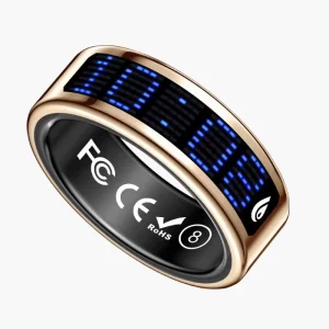 Topo Muslim Smart Ring Zikr Tasbeeh Counter LED Display Menstrual Cycle Health Monitoring Remote Photo Sleep Exercise Charging